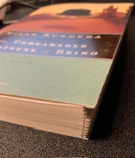The Unbearable Lightness of Being: A Novel customer photo 1