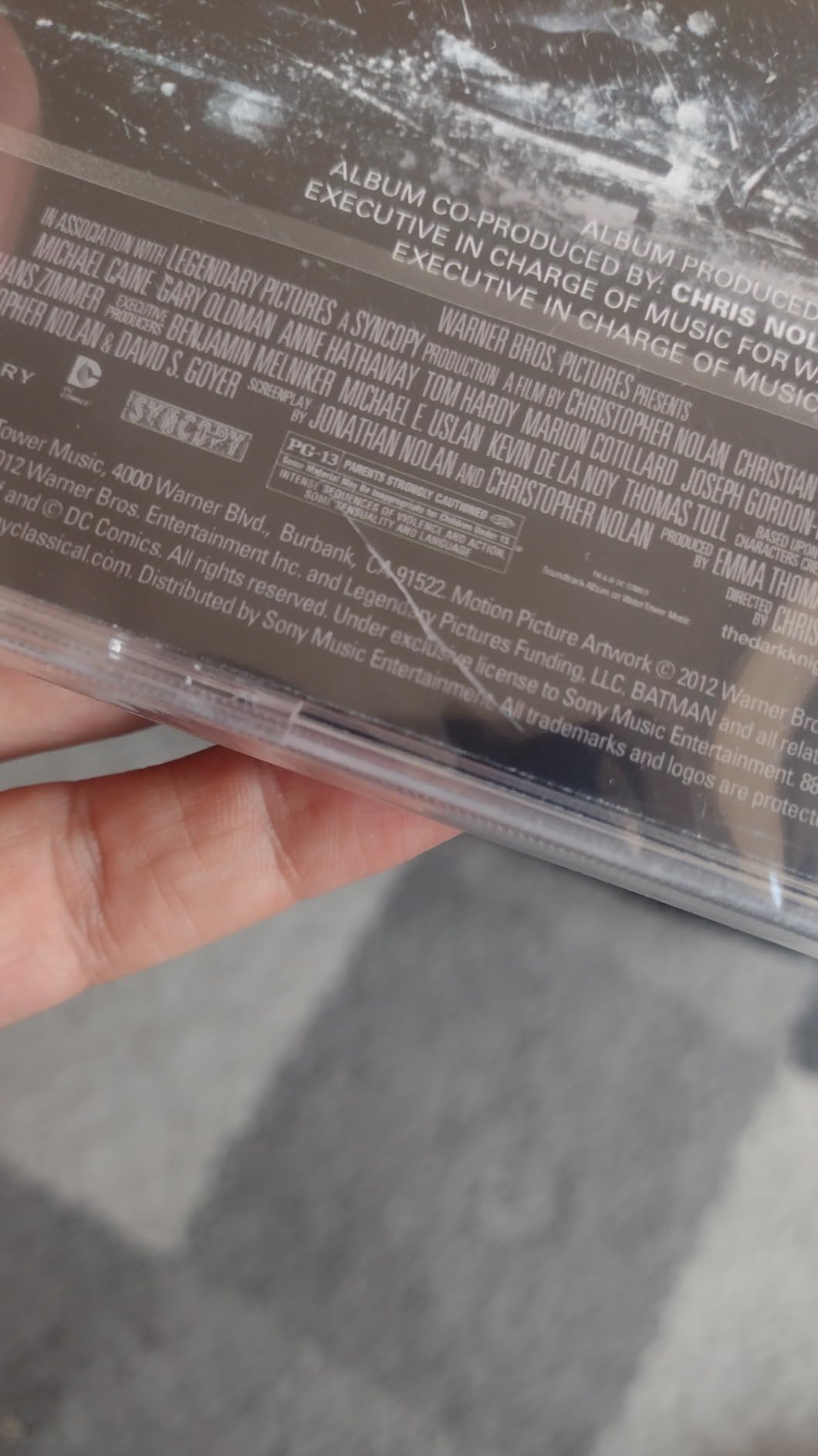 The Dark Knight Rises (Original Motion Picture Soundtrack) customer photo 2