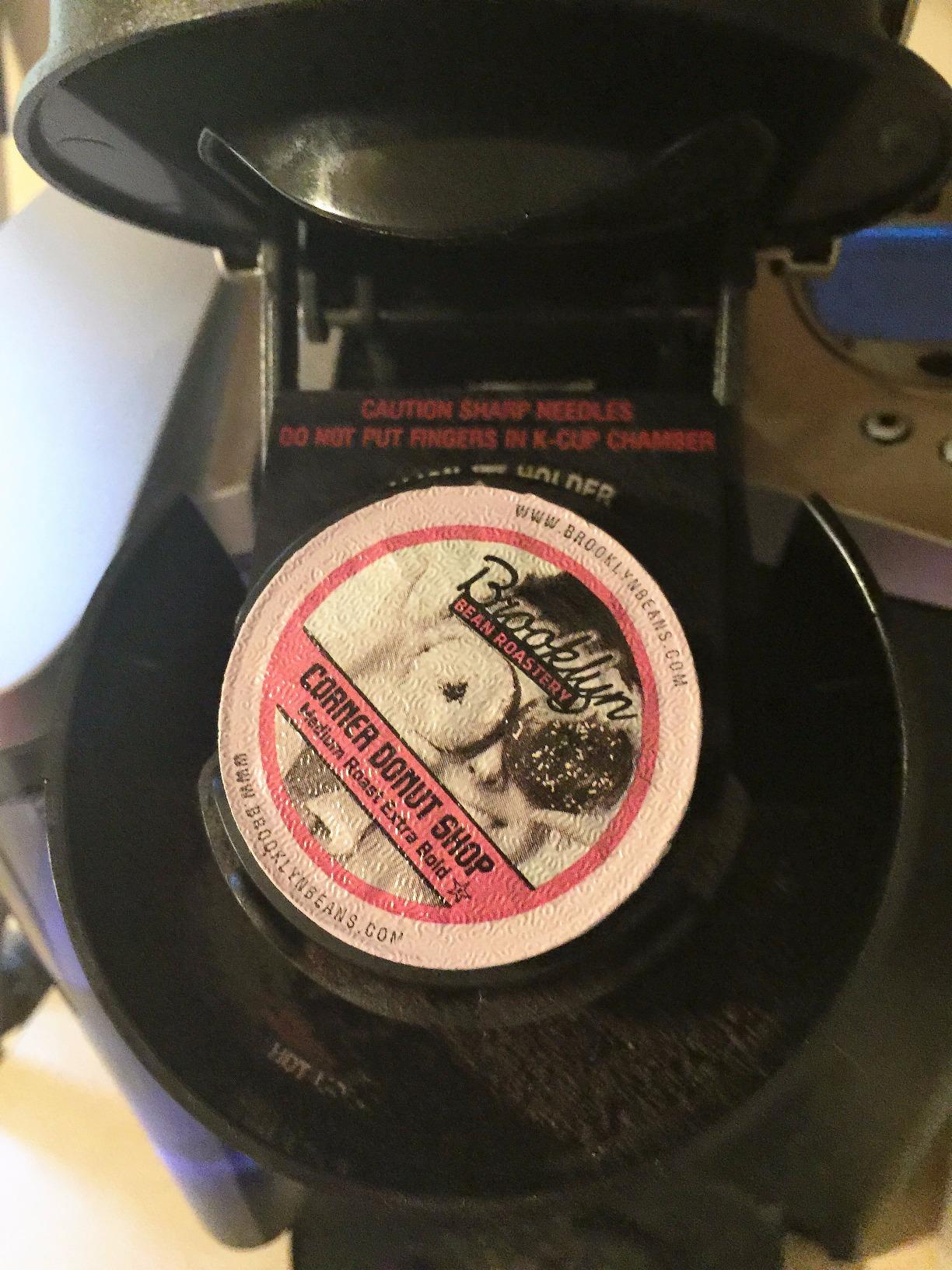 Brooklyn Beans Corner Donut Shop Gourmet Coffee Pods - Compatible with Keurig K Cup Brewers Including 2.0 Machines, 40 Count, Classic Donut Shop customer photo 1