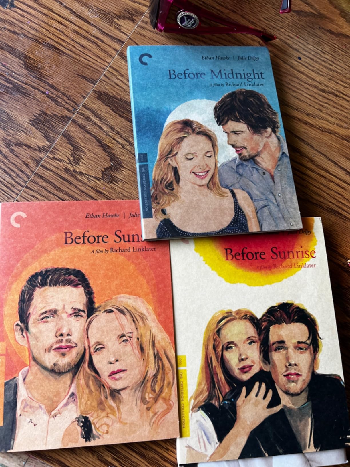 The Before Trilogy (Before Sunrise/Before Sunset/Before Midnight) (The Criterion Collection) [DVD] customer photo 2