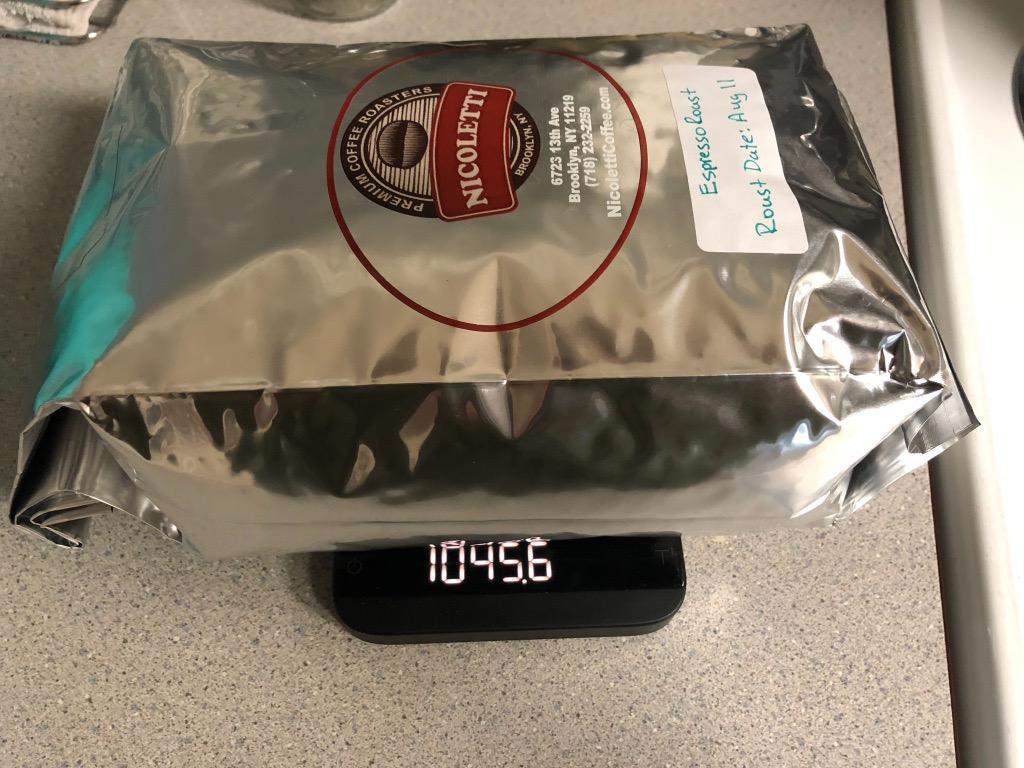 Nicoletti Coffee Original Espresso Roast Beans 2.20lb - Made in Brooklyn NY since 1972 customer photo 2