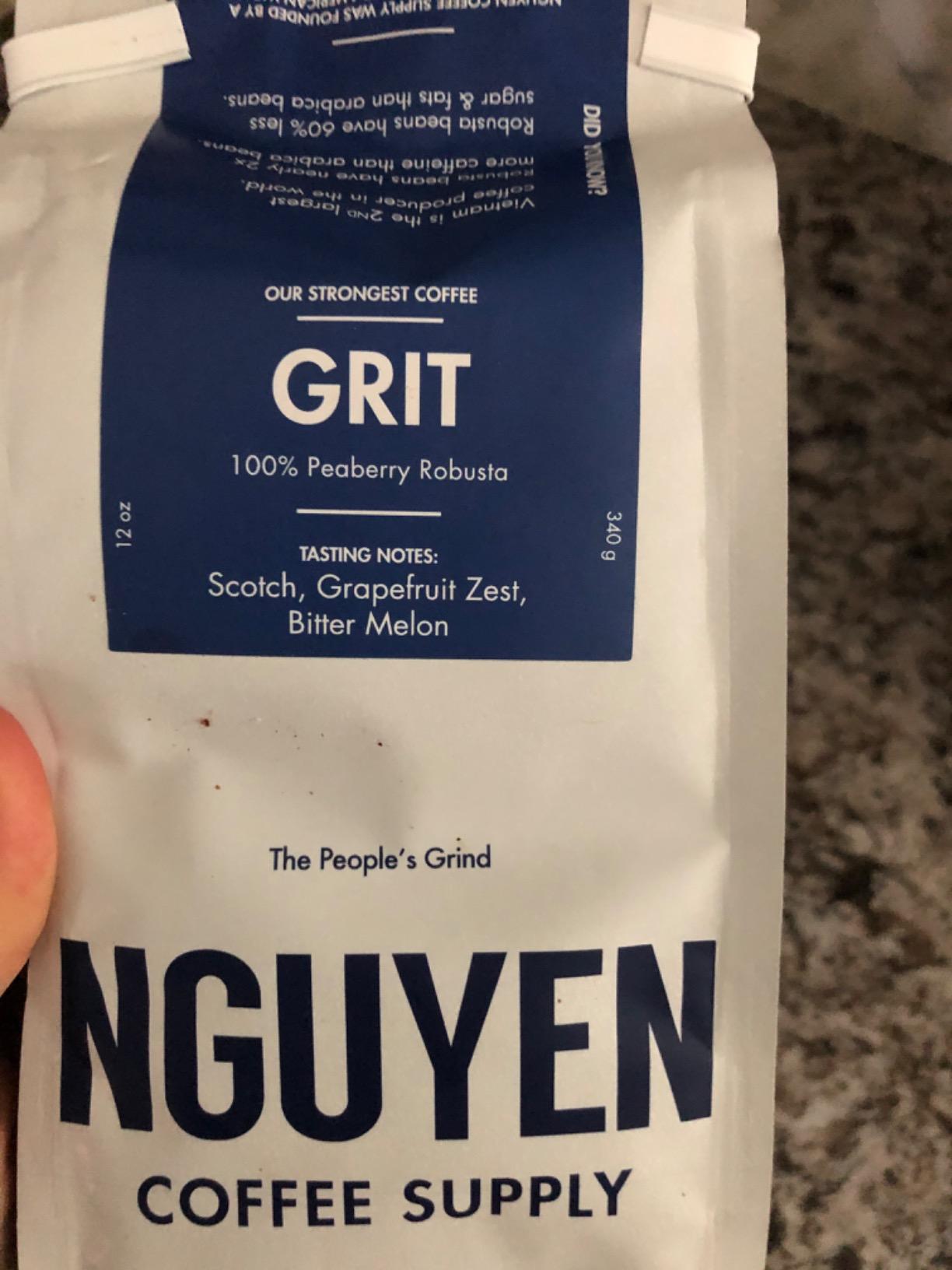Nguyen Coffee Supply Moxy Arabica Medium Roast Premium Whole Coffee Beans - Roasted in Brooklyn, 12 oz customer photo 2