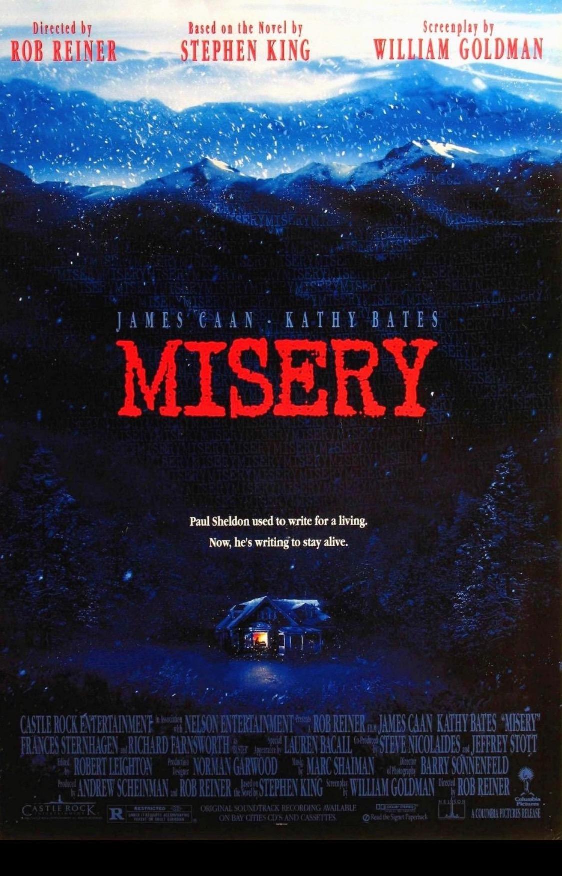 Misery (1990) Blu Ray Special Collectors Edition with 8 Postcards customer photo 2