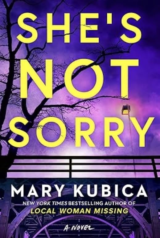 She's Not Sorry by Mary Kubica customer photo 2