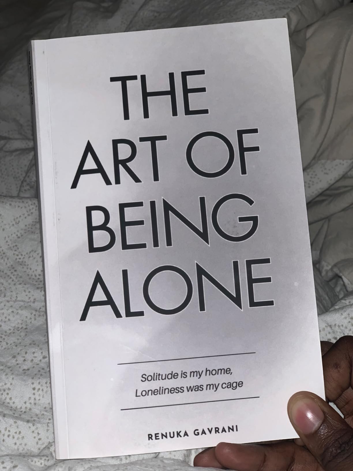 The Art of Being ALONE: Solitude Is My HOME, Loneliness Was My Cage customer photo 1