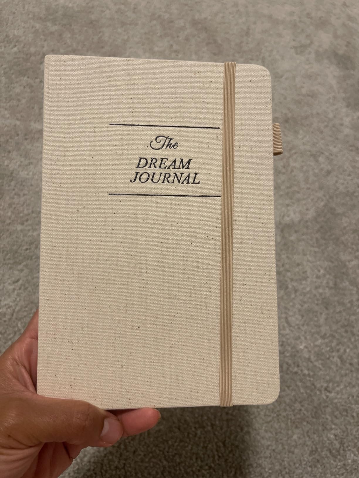 JUBTIC Dream Journal - Hardcover Dream Notebook, Guided Dream Diary to Record and Track Your Dreams, Interpretations and Thoughts before Sleeping customer photo 1
