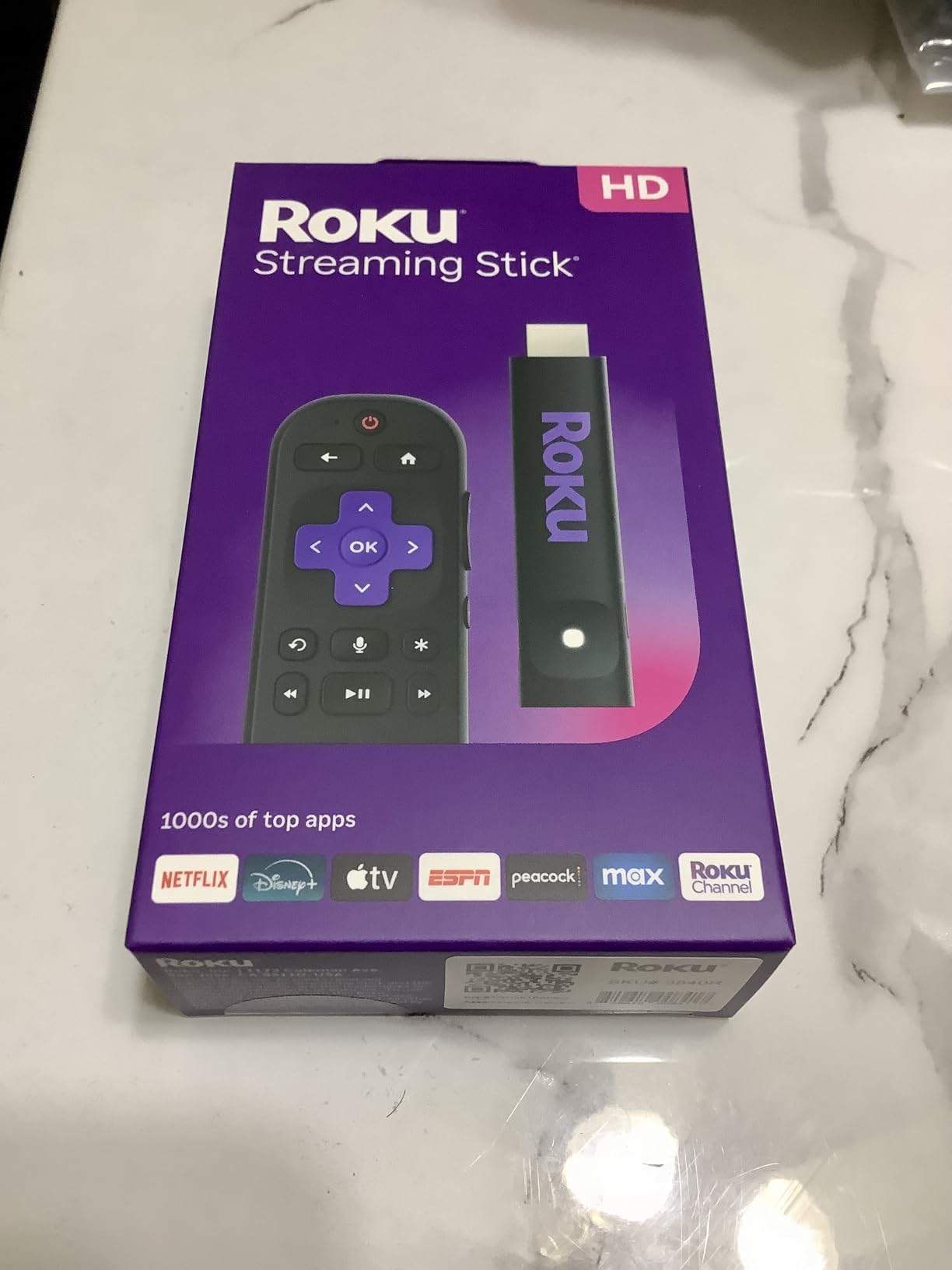 Streaming Stick HD - HD Streaming Device for TV with Roku Voice Remote, Free & Live TV customer photo 2