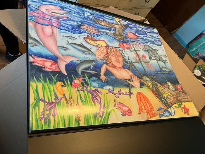 ITOYA Original Art ProFolio 18x24 Black Photo Album Book with 48 Pages - Protective Binder with Plastic Sleeves customer photo 2