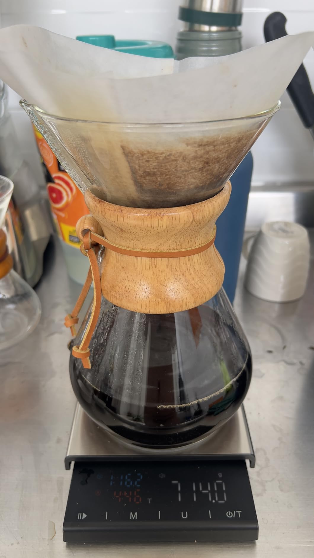 Pour-Over Glass Coffeemaker - Classic Series - 8-Cup - Exclusive Packaging customer photo 1