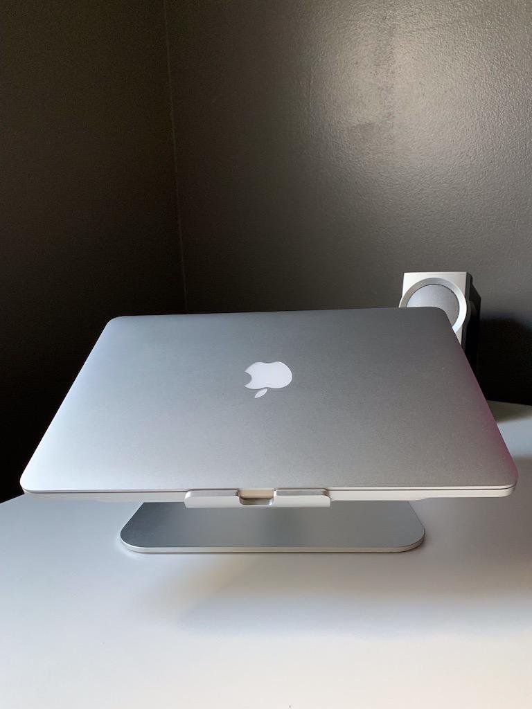 Rain Design 10032 mStand Laptop Stand, Silver (Patented) customer photo 2