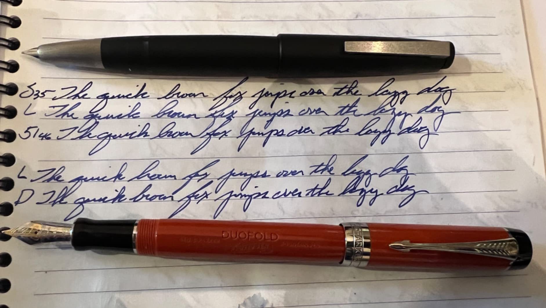 Lamy 2000 Matte Black Fountain Pen - Fine Nib customer photo 2