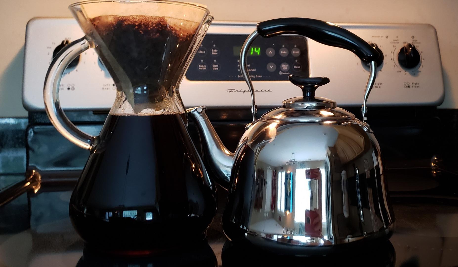 Pour-Over Glass Coffeemaker - Glass Handle Series - 8-Cup - Exclusive Packaging customer photo 2