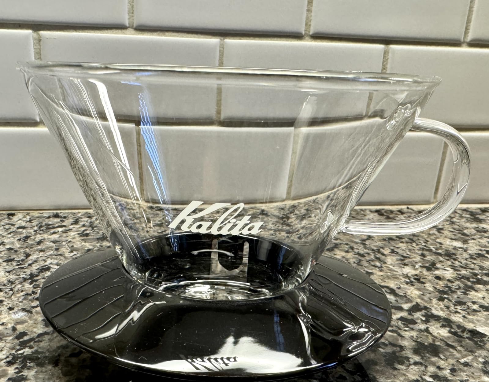 Kalita Wave Pour Over Coffee Dripper, Size 185 customer photo 1