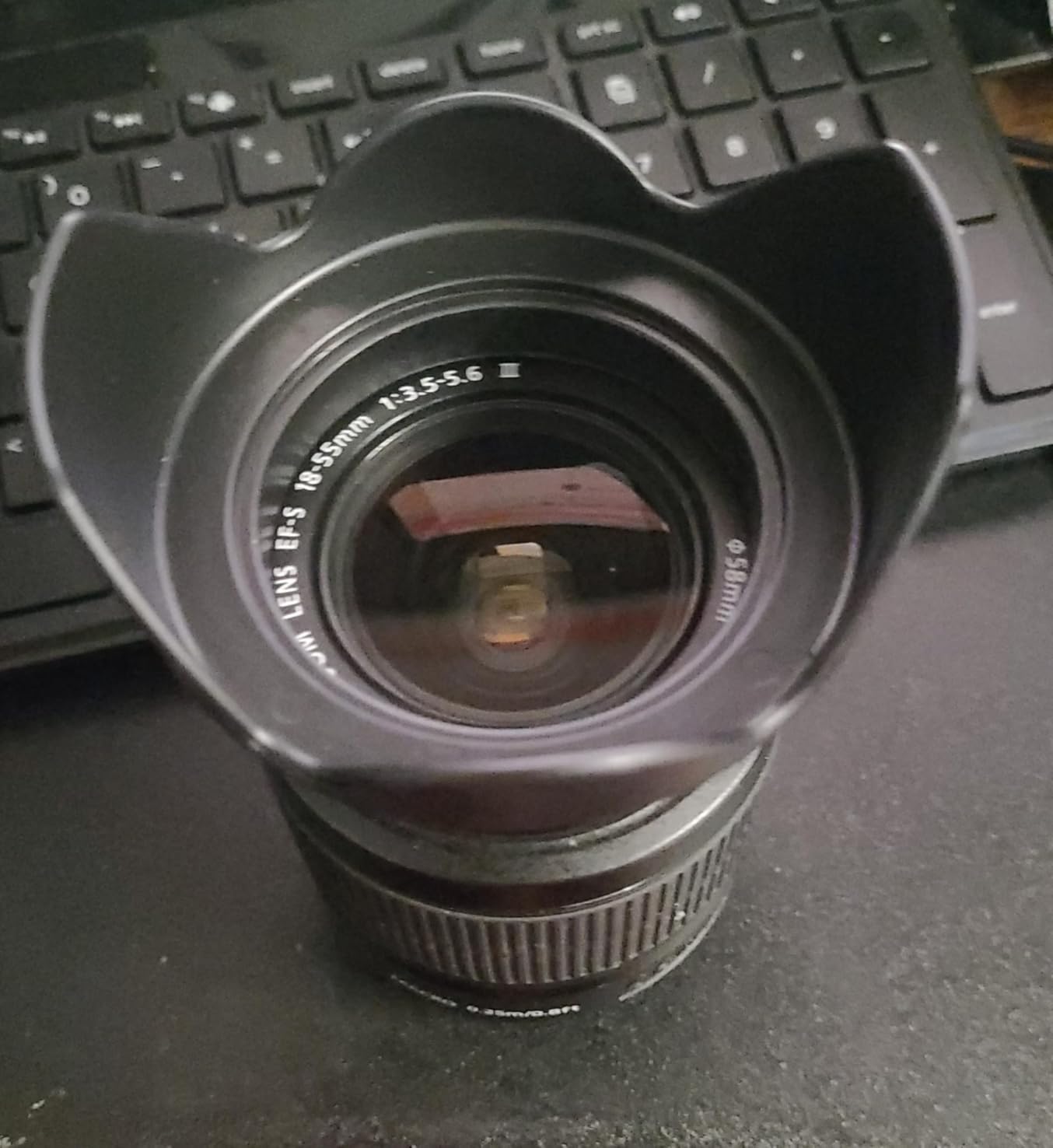 Altura Photo 58mm Camera Lens Hood Accessories for Canon Rebel T7 T8i T7i T6i T6s T6 SL2 SL3 EOS 77D 80D 90D with EF-S 18-55mm f/3.5-5.6 is, Select Nikon Lenses, Tulip Design Photography Accessories customer photo 1