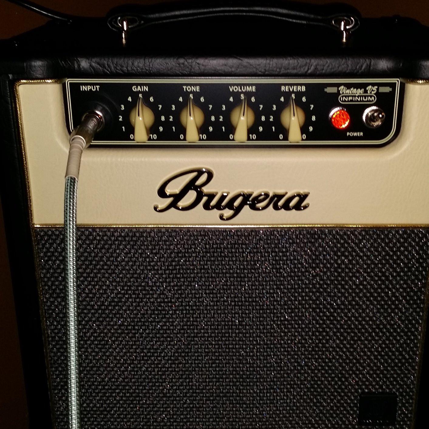 Bugera V5 INFINIUM 5-Watt Class-A Tube Amplifier Combo with INFINIUM Tube Life Multiplier, Turbosound Speaker, Reverb and Power Attenuator customer photo 2