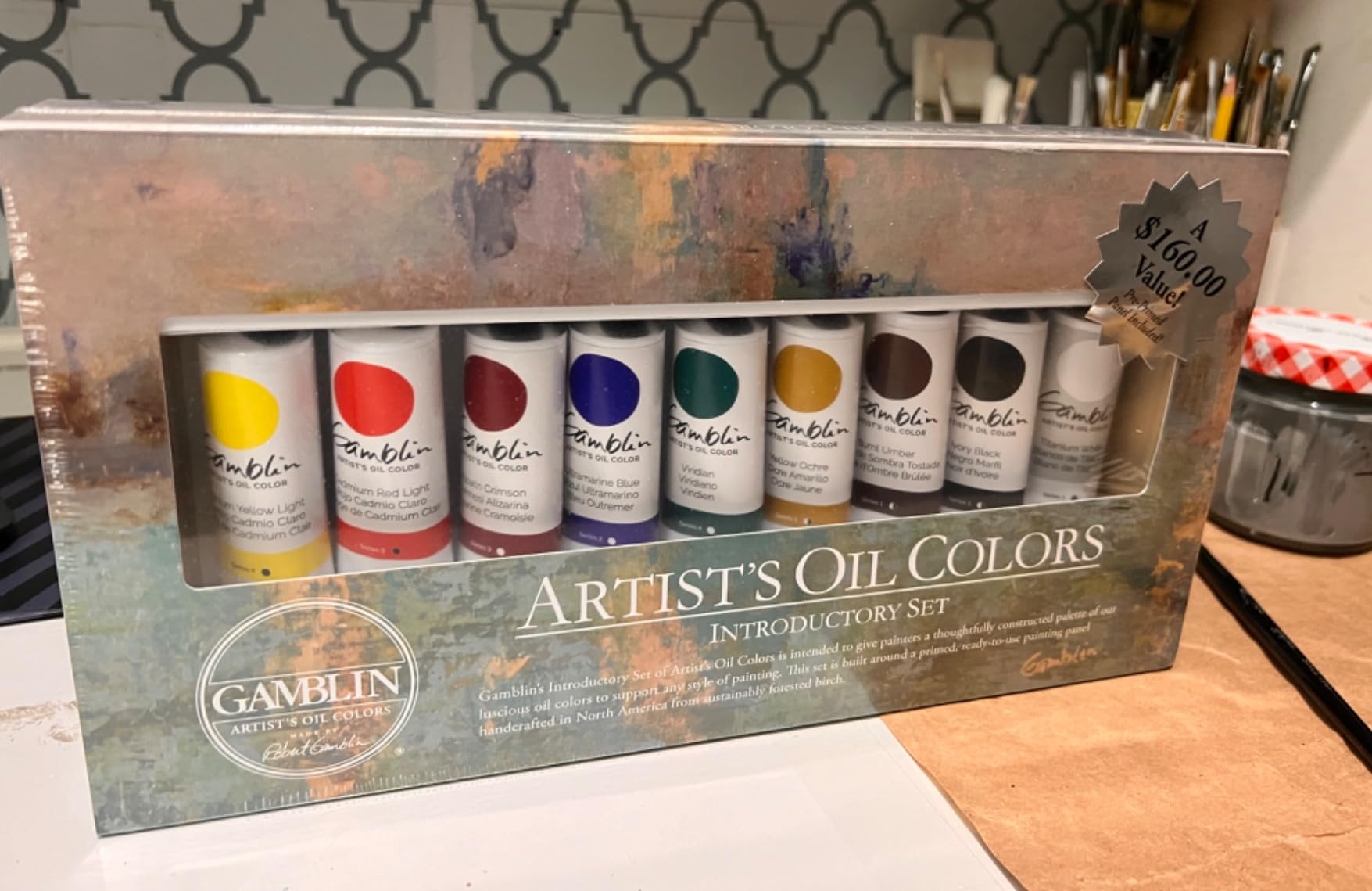 Gamblin Artist Oil Colors Introductory Set, 37 ml customer photo 1