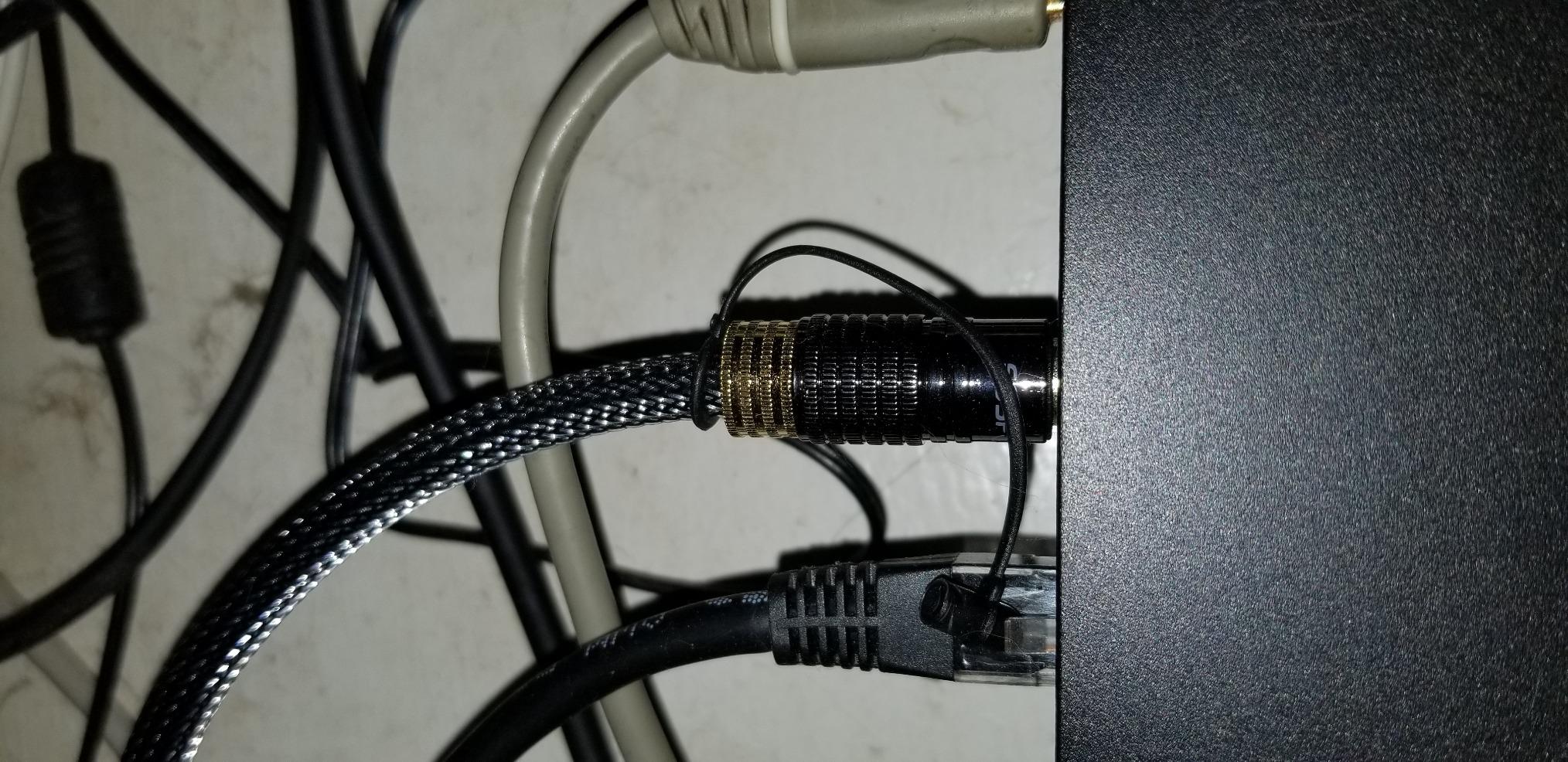 FosPower 24K Gold Plated Toslink Digital Fiber Optical Audio Cable (S/PDIF) - Zero RFI & EMI Interference, Metal Connectors & Ultra Durable Nylon Braided Jacket (10ft) customer photo 1