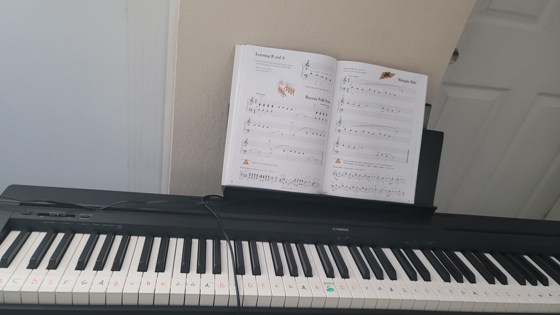 Yamaha P45B 88-Key Weighted Portable Digital Piano customer photo 1