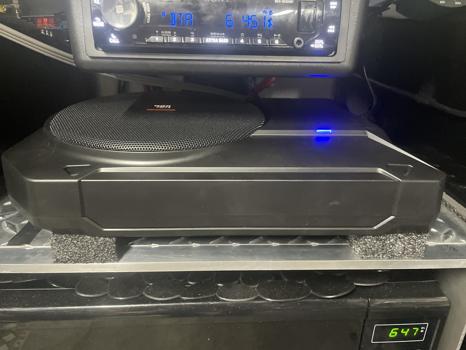 JBL BassPro SL 8-inch 125W RMS Powered Under-Seat Compact Subwoofer Enclosure System customer photo 1