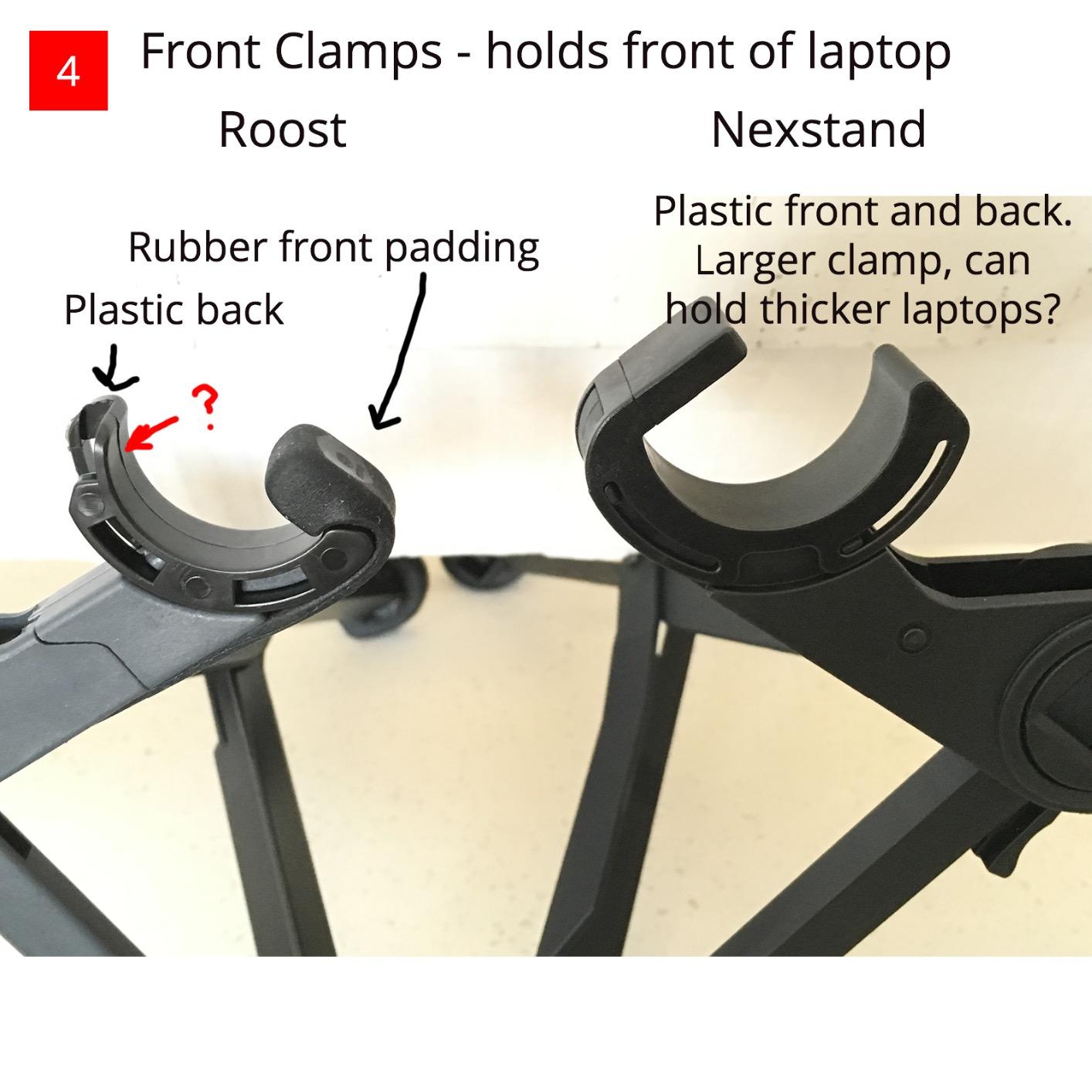 Roost V3 Laptop Stand - Adjustable and Extremely Portable Laptop Stand - PC and MacBook Stand customer photo 2