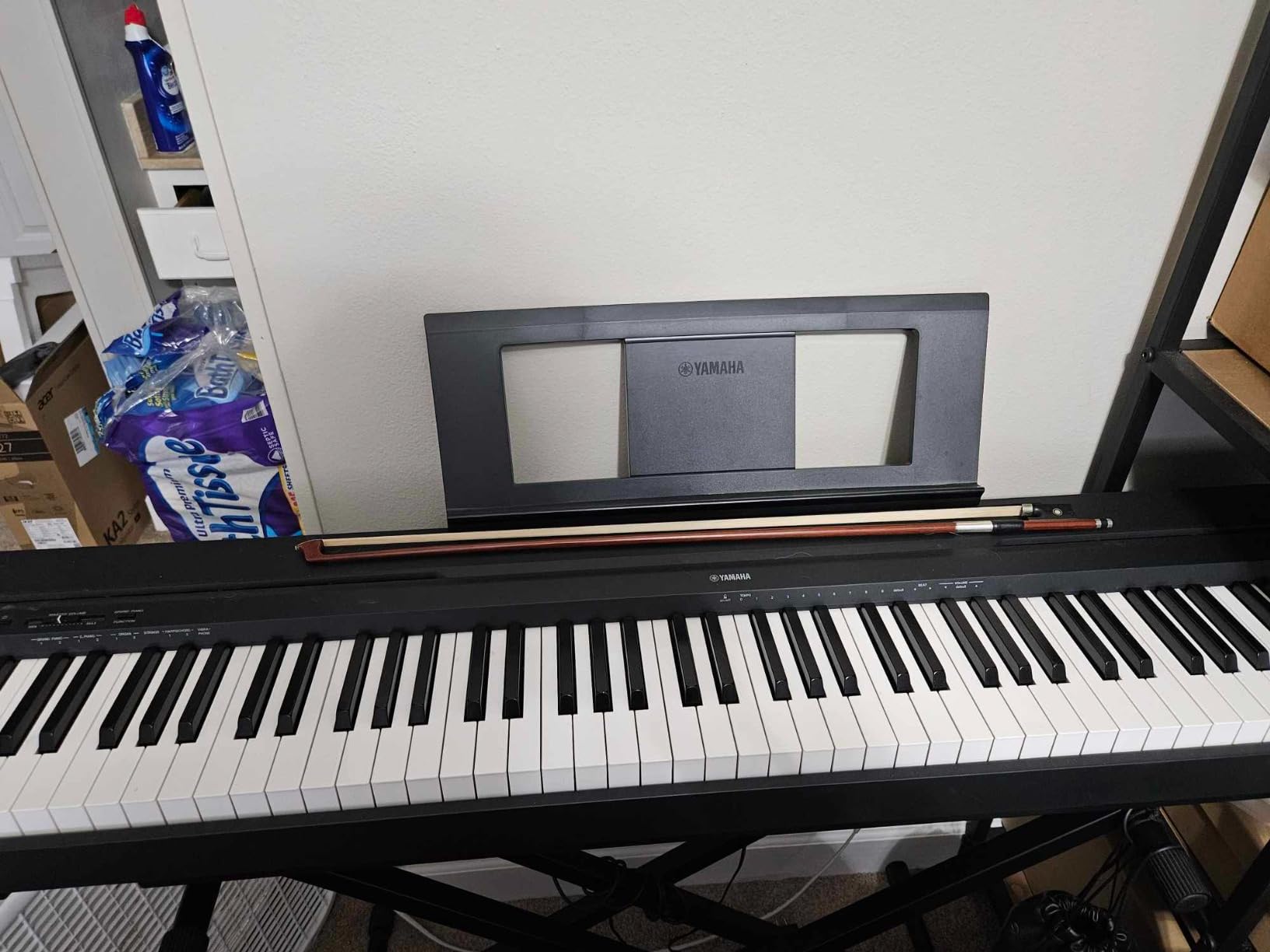Yamaha P71 88-Key Weighted Action Digital Piano customer photo 2