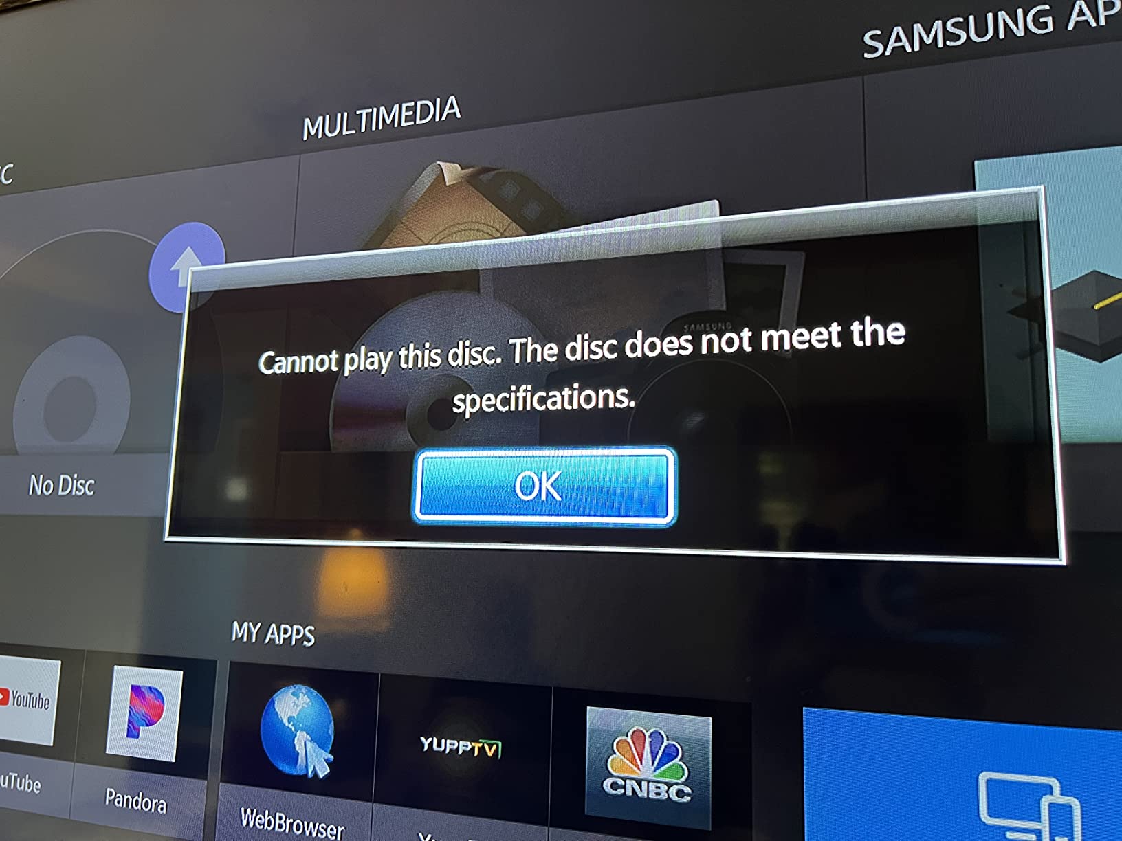 Samsung UBD-K8500 UBD-KM85C Wi-Fi 4K Ultra HD Blu-ray Player (Renewed) customer photo 2