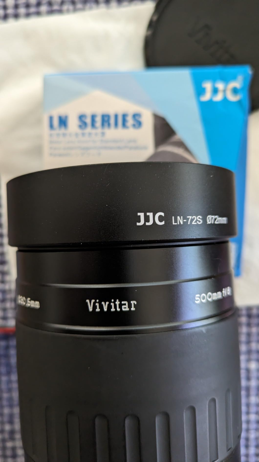 JJC 49mm Screw-in Mount Standard Aluminum Metal Lens Hood Shade for Lenses with 49mm Front Filter Thread for Canon EF 50mm f/1.8 STM, Sony E 50mm f1.8 OSS, Sony E 35mm f/1.8 OSS Lens customer photo 1