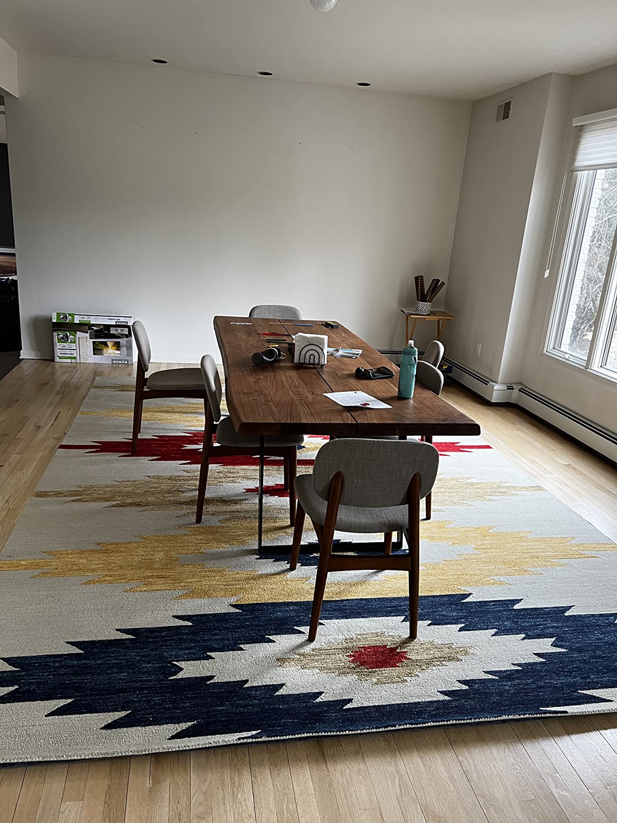 SAFAVIEH Aspen Collection Accent Rug - 3' x 5', Ivory & Multi, Handmade Moroccan Boho Tribal Wool (APN704A) customer photo 2