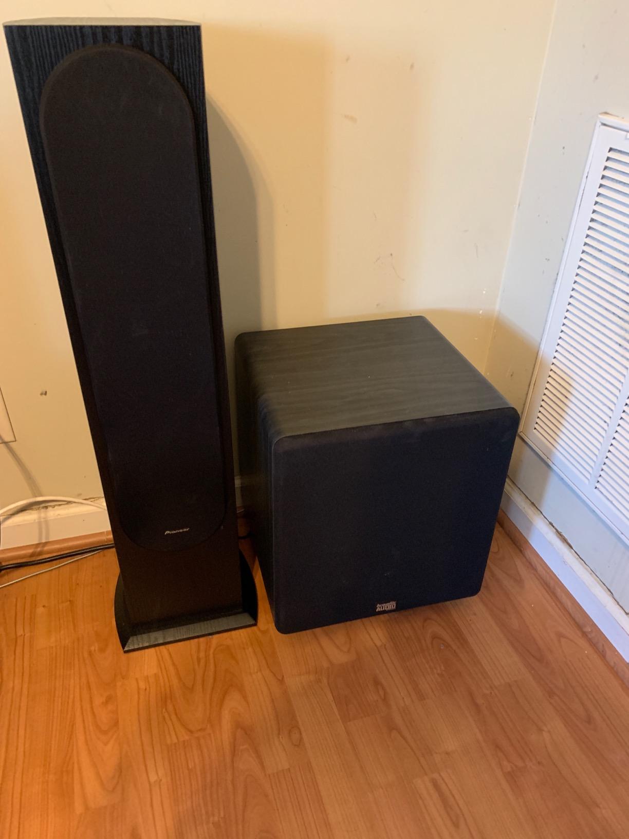 Acoustic Audio PSW500-12 Home Theater Powered 12