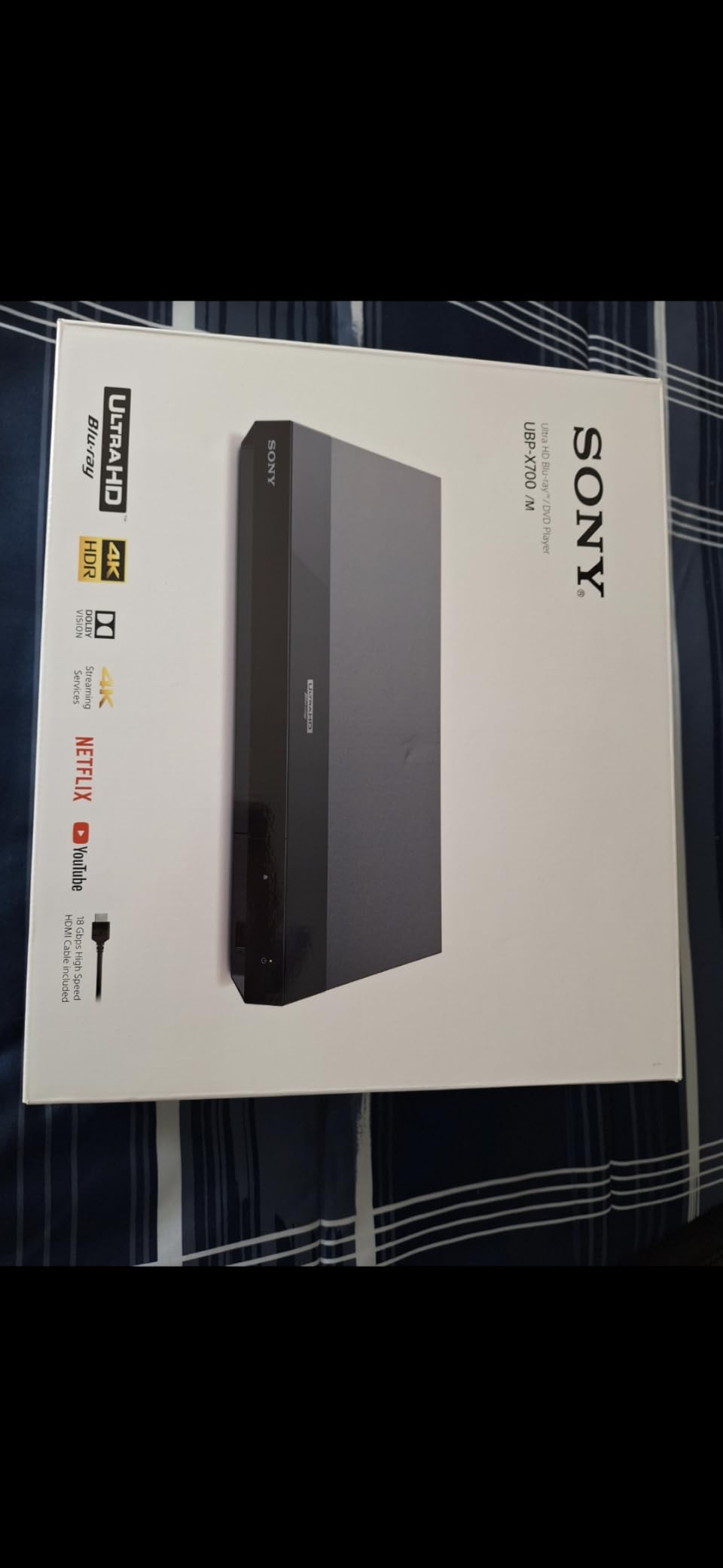 Region Free 4K UHD Blu-ray Player Compatible with Sony UBP-X800M2 | Ultra HD 4K, 3D, WiFi, Dolby Vision, Bluetooth, Multi Region | Blu-ray A, B, C | DVD Regions 0-8 | Dynastar 6FT HDMI Bundle customer photo 2