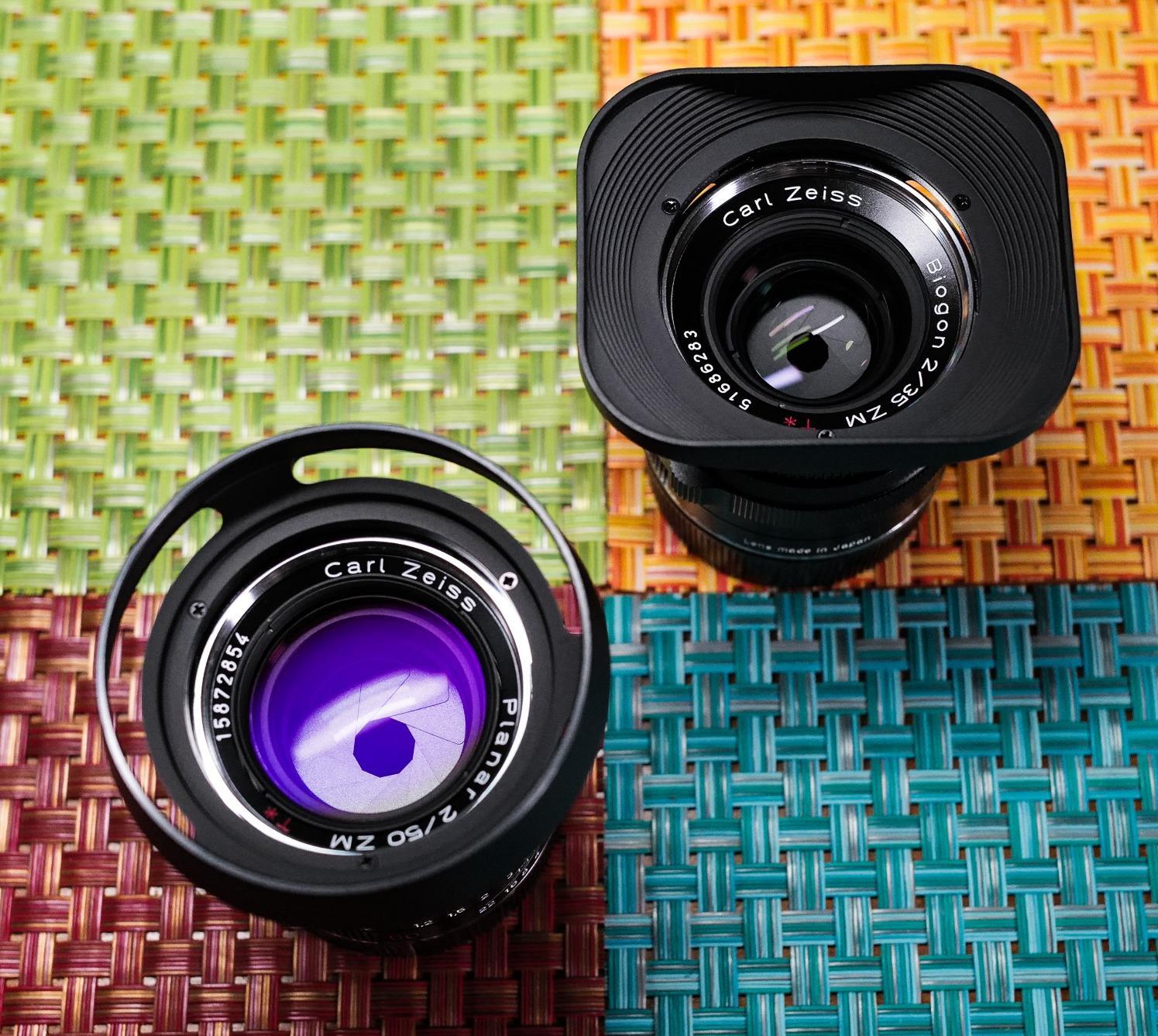 Haoge LH-ZV05 Round Metal Lens Hood for Carl Zeiss Biogon T* 2/35 35mm f2 ZM, C Biogon T* 2.8/35 35mm f2.8 ZM, Planar T* 2/50 50mm f2 ZM; Voigtlander NOKTON Classic 35mm f1.4 VM, 40mm f1.4 VM customer photo 2