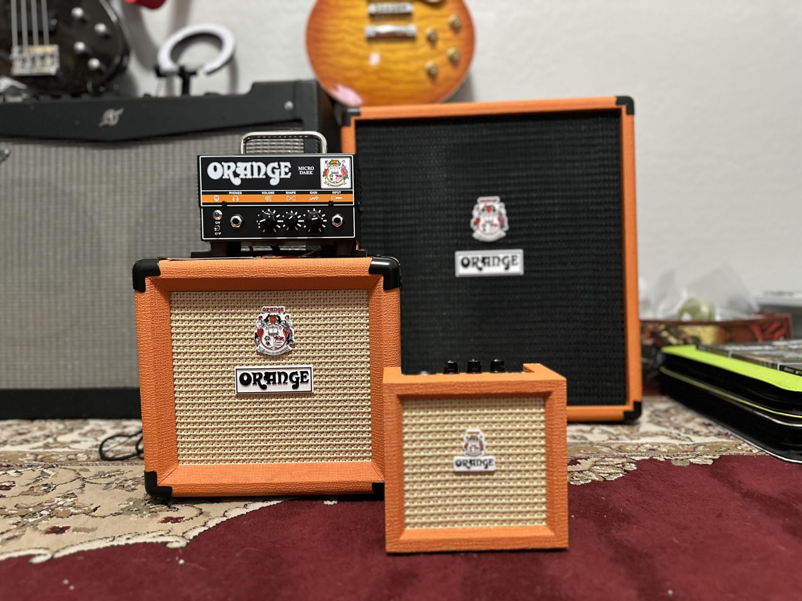 Orange Crush Mini Guitar Amplifier Combo, 3 Watts customer photo 1