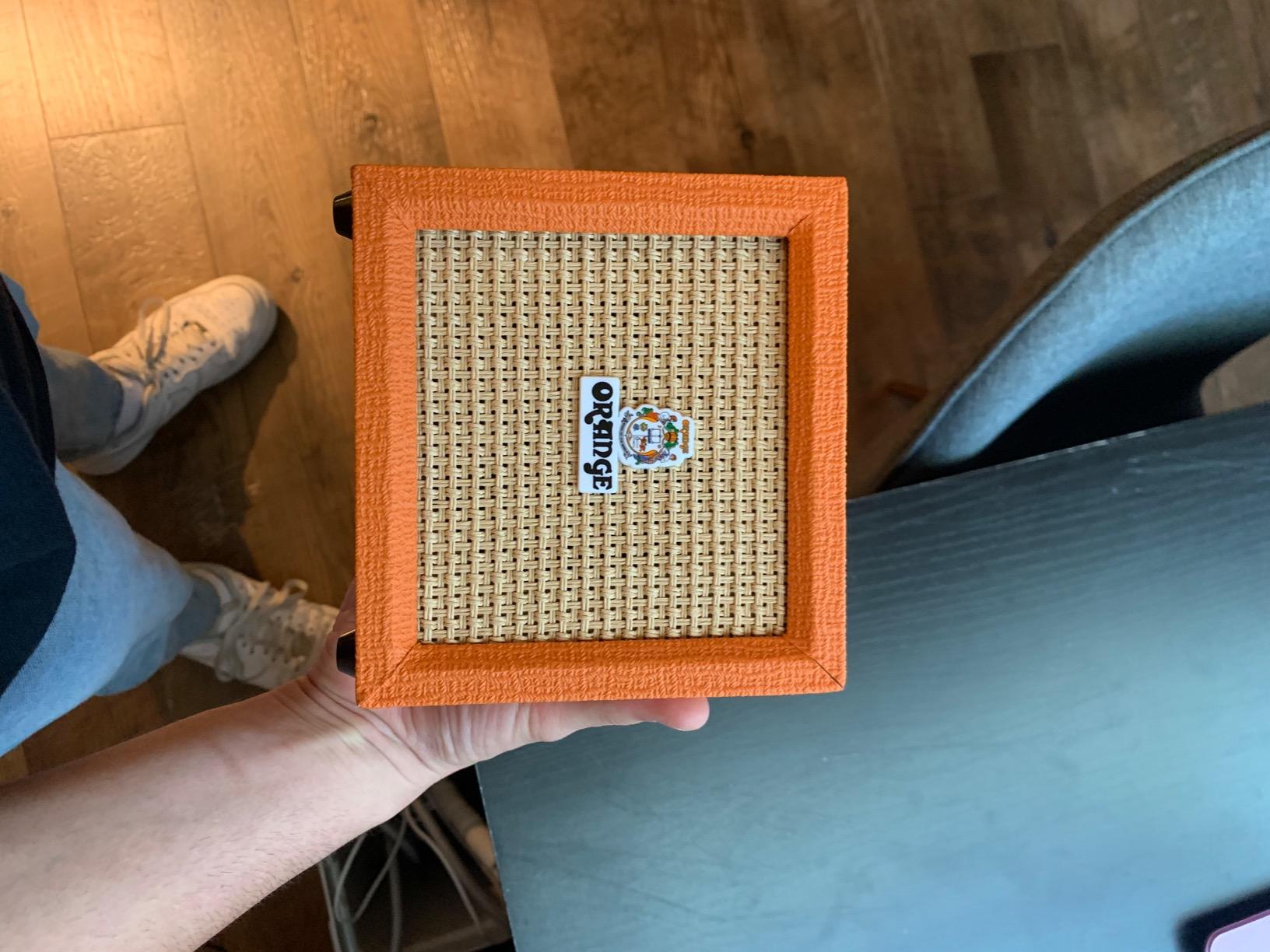 Orange Crush Mini Guitar Amplifier Combo, 3 Watts customer photo 4