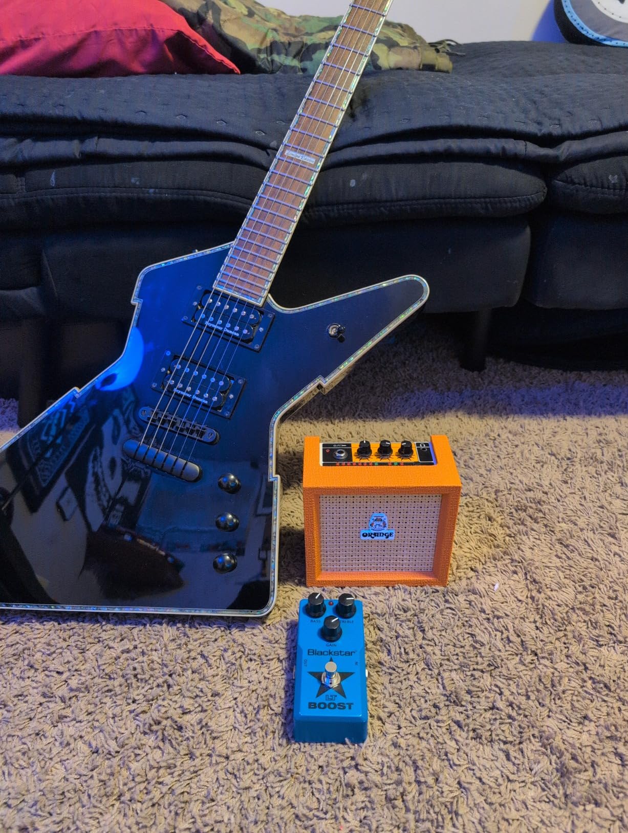 Orange Crush Mini Guitar Amplifier Combo, 3 Watts customer photo 5