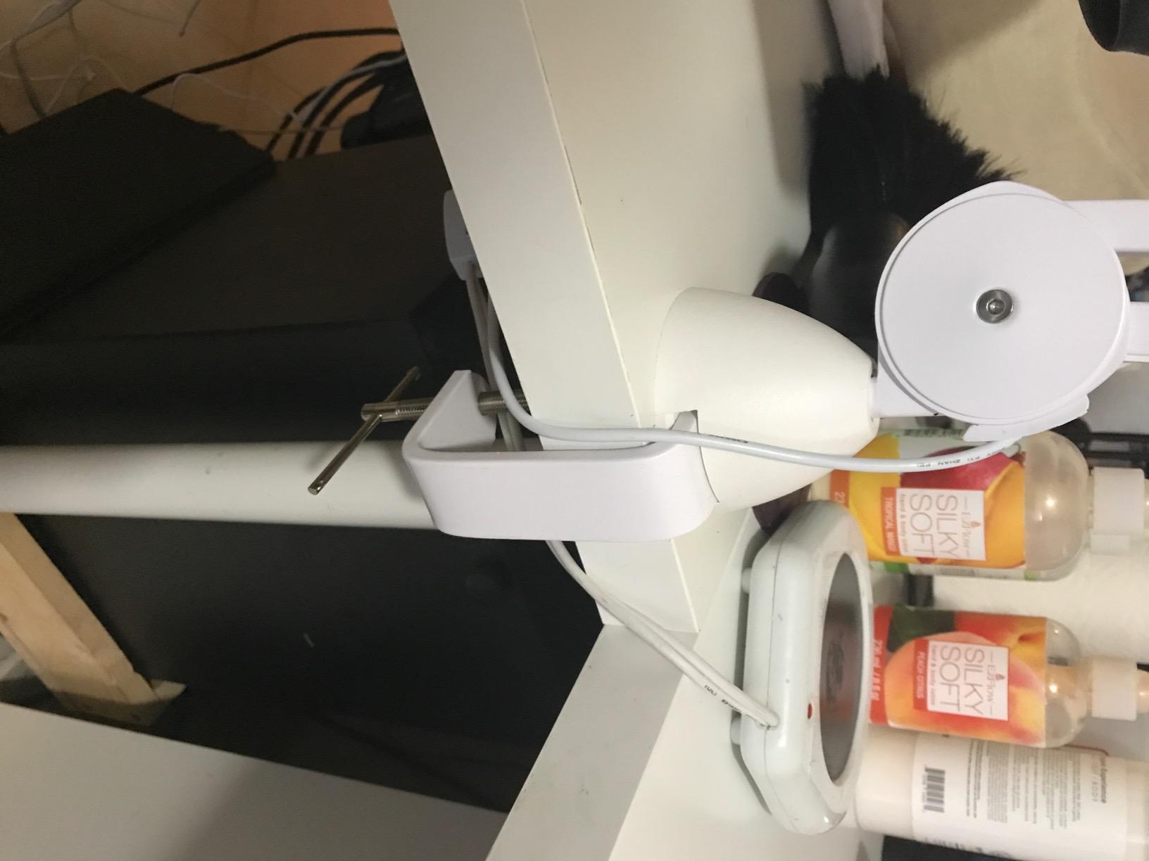 Daylight Company Lumi Task Lamp, +95 CRI, 4000 Lux, Craft Light, Super Bright Desk Lamp, Touch Dimmable, 2 Brightness Levels, Ideal Table Light, Drawing Lamps customer photo 2