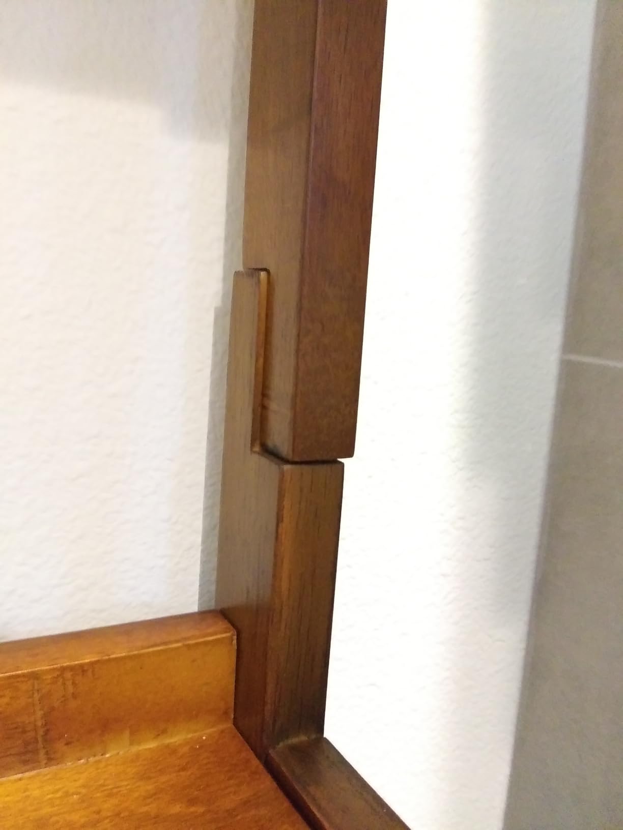 Linon Melissa Walnut Mid-Century 5 Shelf Bookcase customer photo 1