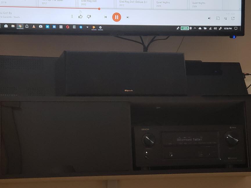Klipsch RP-500C Center Channel Speaker (Ebony), 1065819 customer photo 2
