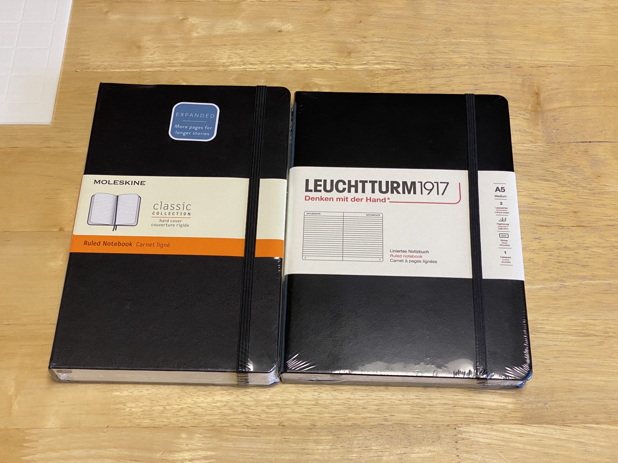 Moleskine Classic Expanded Notebook, Hard Cover, Large (5