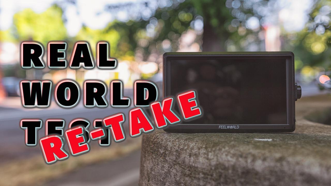FEELWORLD FW568 6 inch FHD 450nit DSLR Camera Field Monitor with Waveform LUTs Video Peaking customer photo 1