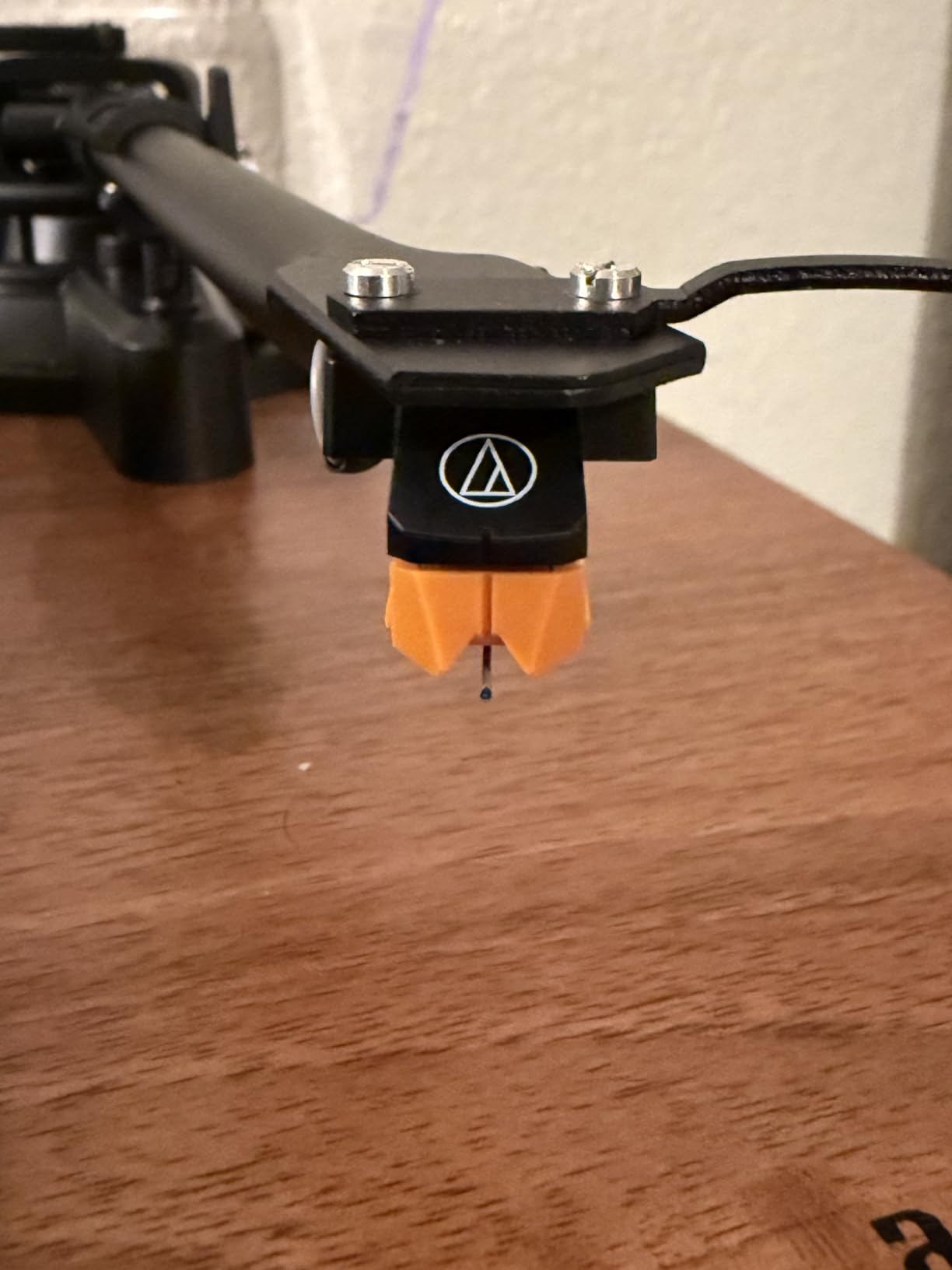 Audio-Technica AT-VM95EN Dual Moving Magnet Turntable Cartridge Orange customer photo 2