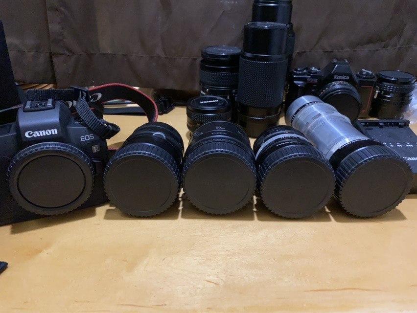 Rear Lens Cap & Body Cap Cover for Canon RF Mount Mirrorless Camera EOS R100 R50 R10 R8 R7 R6 Mark II R6 R5C R5 Mark II R5 R3 R RP Replace RF Rear Lens Cap & R-F-5 Body Cap -3 Packs customer photo 2