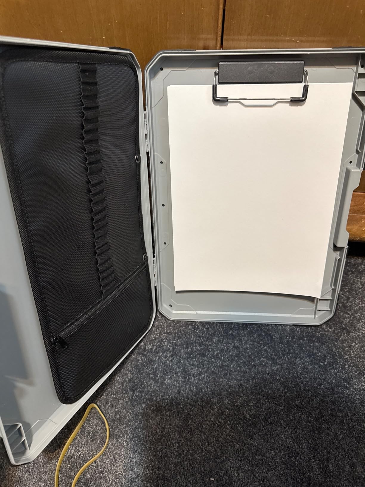ArtBin 6838AG Sketch Board, Portable Drawing Surface with Internal Art & Craft Storage, Grey customer photo 1
