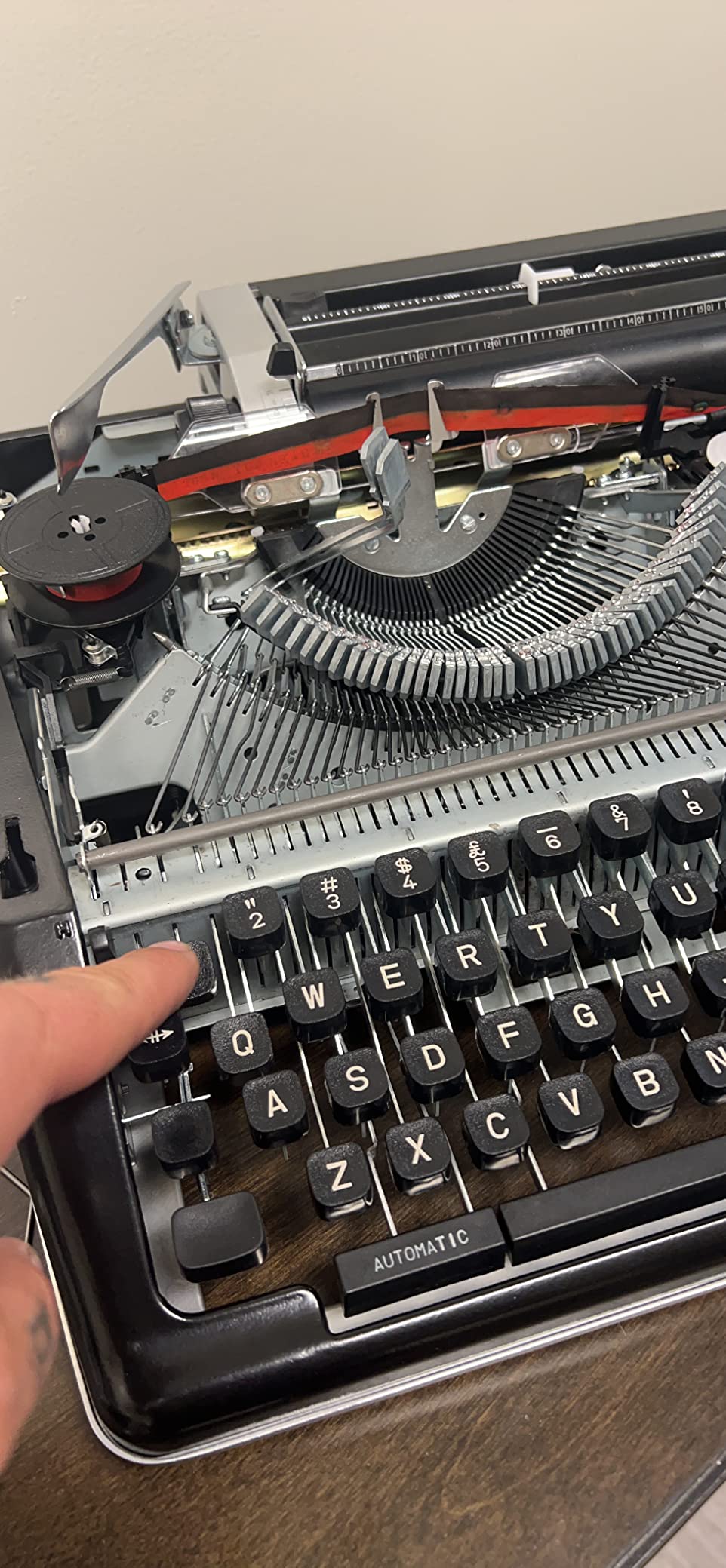 Royal Consumer Information Products Classic Retro Manual Typewriter (Black) customer photo 2