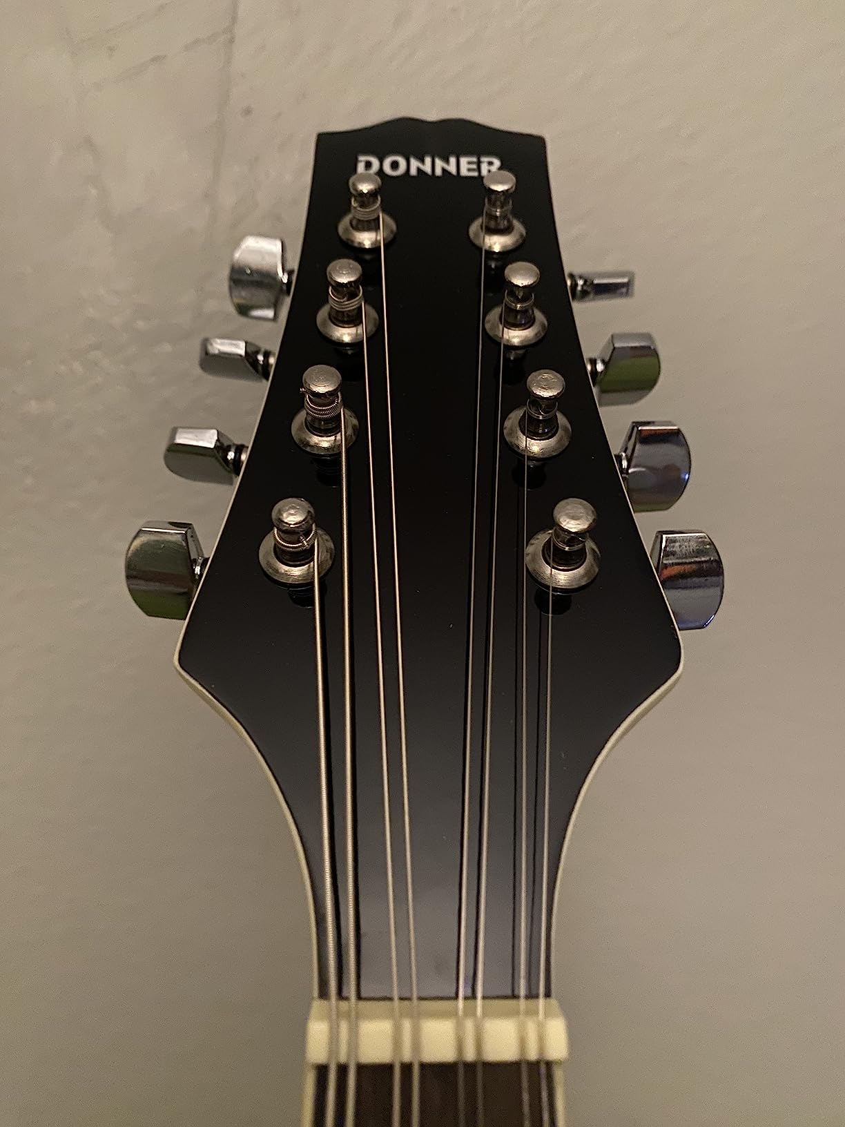Donner A Style Mandolin Instrument Black Beginner Adult Acoustic Mandolin Mahogany 8 String, Bundle With Tuner String Bag Guitar Picks, DML-100B customer photo 1