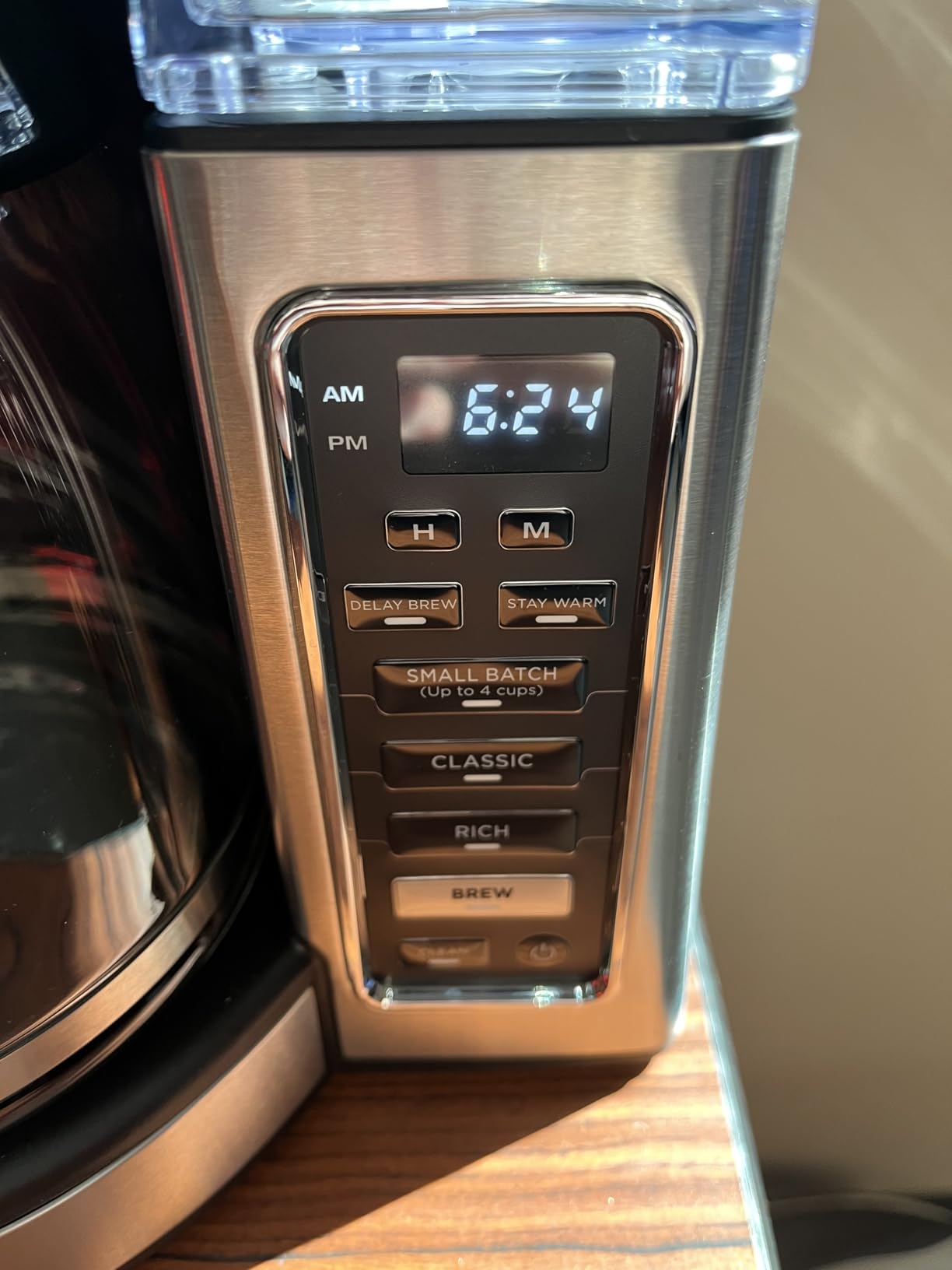 Ninja 12-Cup Programmable Coffee Brewer, 2 Brew Styles, Adjustable Warm Plate, 60oz Water Reservoir, Delay Brew - Black/Stainless Steel customer photo 2
