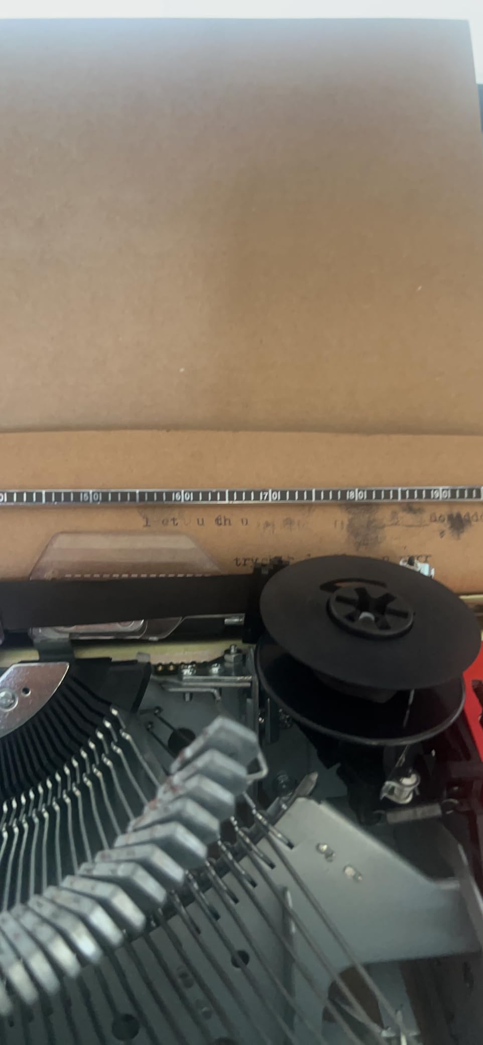 Royal 79120q Classic Manual Typewriter (red) customer photo 2