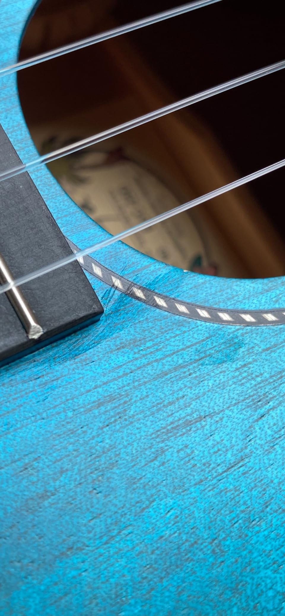 Enya Concert Ukulele EUC-25D 23 Inch Solid Mahogany Top - Beginner Kit with Case, Tuner, Strap, Strings, Capo, Sand Shaker, Pick, Polish Cloth - Professional Sound for Beginners & Adults (Blue Color) customer photo 1