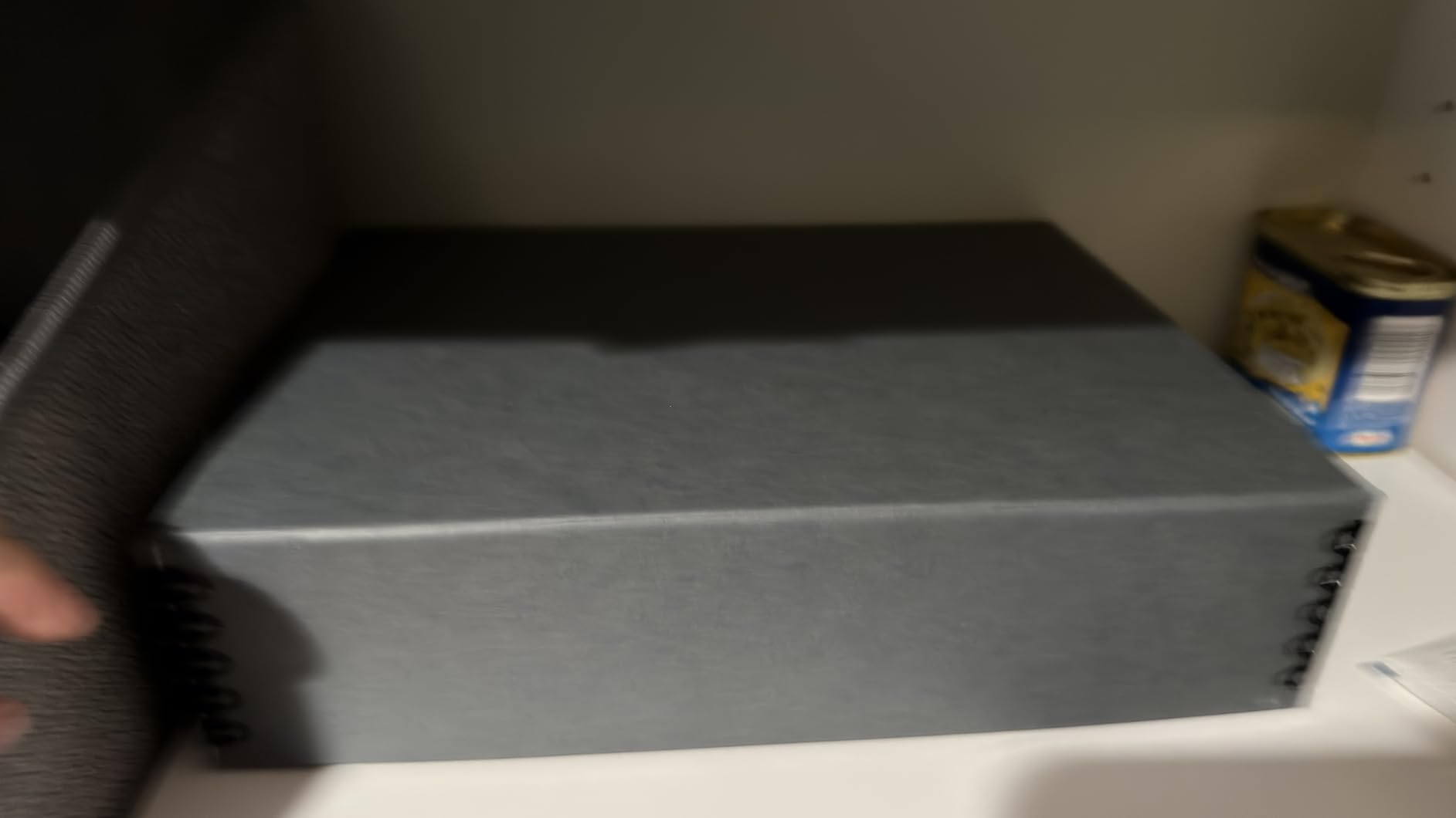 Lineco Museum Archival Storage Box, Drop Front Design, Acid-Free with Metal Edge customer photo 1
