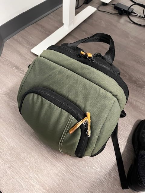 TARION Camera Backpack for Photographers - Compact Camera Bag with 15.6 Inch Laptop Compartment - Side Access Quick Draw - Anti-theft Hidden Pocket Tripod Holder Rain Cover - TB04 Black customer photo 2