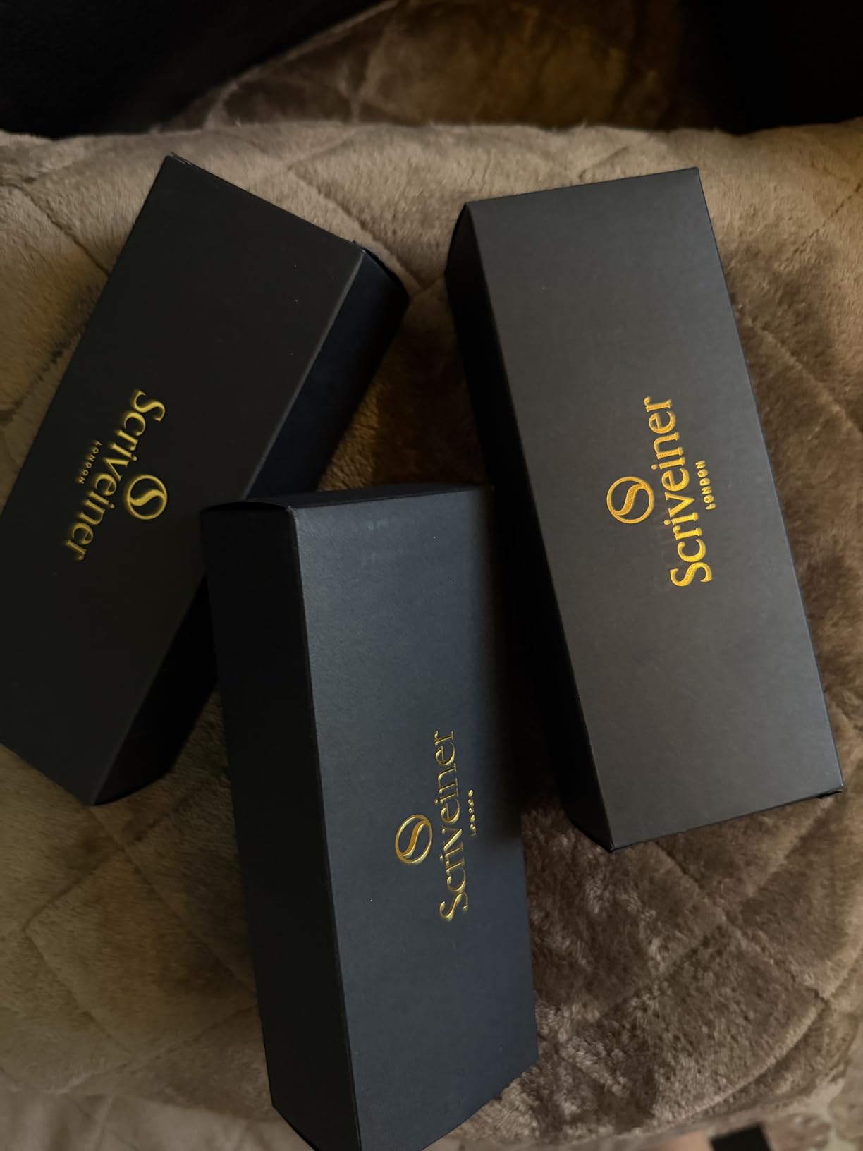 Scriveiner Black Lacquer Ballpoint Pen -Stunning Luxury Pen, Real Gold Plating, Schmidt Black Refill, Best Gift Set for Men & Women, Professional Executive Office, Nice Fancy Designer Pens customer photo 2